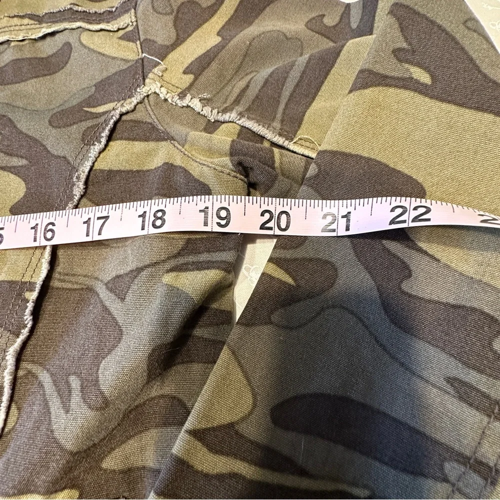 NWOT - Angel Kiss Camo Jean Jacket w/ Embroidered Back - Picture 2 of 4